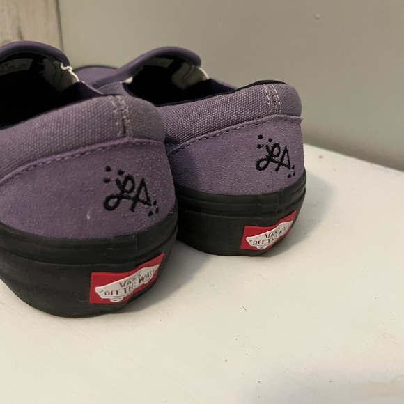 Purple slip on vans - Picture 3 of 6